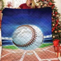 Baseball Jfj Quilt Cr and Home Decor