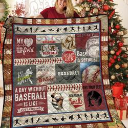 Baseball Jfj Quilt Gs and Home Decor