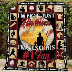 Baseball Mom Blanket Kc1507 Quilt and Home Decor