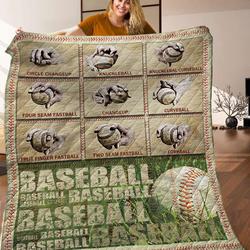 Baseball Quilt Blanket C9B030328TY and Home Decor