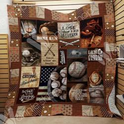 Baseball Quilt Blanket Dhc06021387Td and Home Decor