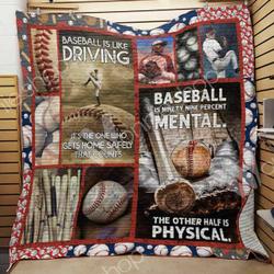 Baseball Quilt Blanket DHC1102486TD and Home Decor