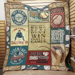 Baseball Quilt Blanket Dhc1102906Td and Home Decor