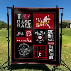 Baseball Td2809021 Quilt Blanket and Home Decor