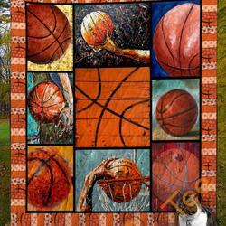 Basketball Blanket TH0207 Quilt and Home Decor