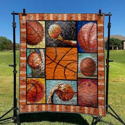 Basketball DHCCNA0909 Quilt Blanket and Home Decor
