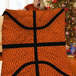 Basketball Jfj Quilt Es and Home Decor