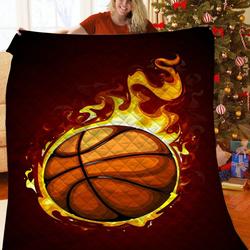 Basketball Jfj Quilt Tb and Home Decor