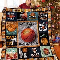 Basketball Quilt Blanket Bbb0411232Ht and Home Decor
