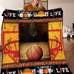 Basketball Quilt Blanket C9B050313MI and Home Decor