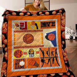 Basketball Quilt Blanket C9B050323TY and Home Decor