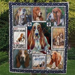 Basset Hound Art Hur Quilt Bevroh and Home Decor