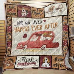 Basset Hound Lover 3D Customized Quilt and Home Decor