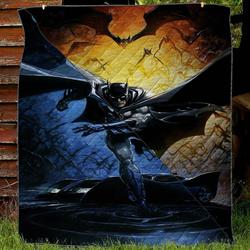 Batman Returns DDT110947 Quilt Blanket and Home Decor