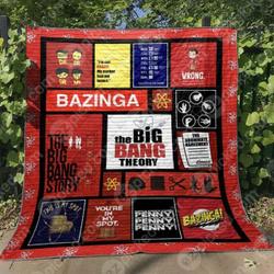 Bazinga Quilt Blanket Vd14  Quilt and Home Decor