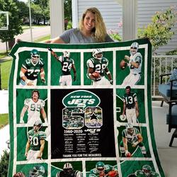 Bc  New York Jets Quilt Blanket 01 and Home Decor