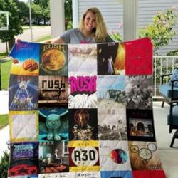 Bc-Rush Band Quilt Blanket and Home Decor