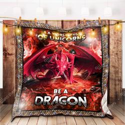 Be A Dragon Quilt Bk3 and Home Decor