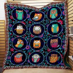 Be The Owl Blanket Th2906 Quilt and Home Decor