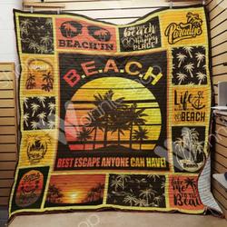 Beach Quilt Ikq and Home Decor