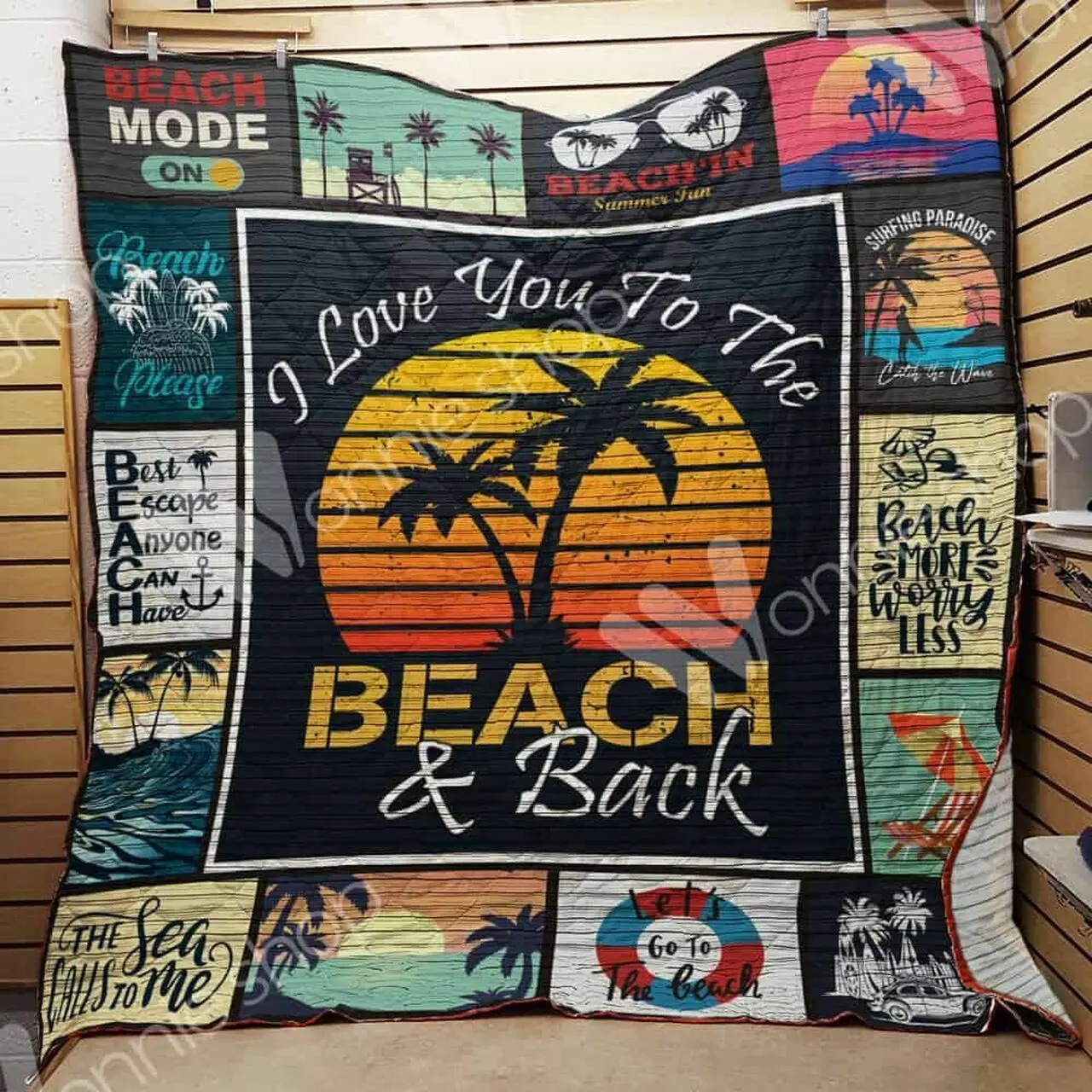Beach Quilt Kef and Home Decor
