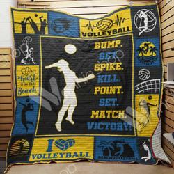 Beach Volleyball Ee11525 Quilt Inkp0108 and Home Decor