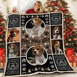 Beagle Double Circle Quilt Blanket ABC06011207 and Home Decor
