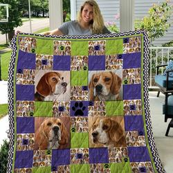 Beagle Ending Scene Quilt Blanket Dhc020120805Td and Home Decor