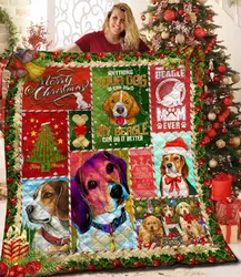 Beagle Jfj Quilt Ni and Home Decor