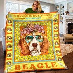 Beagle Jfj Quilt Uh and Home Decor
