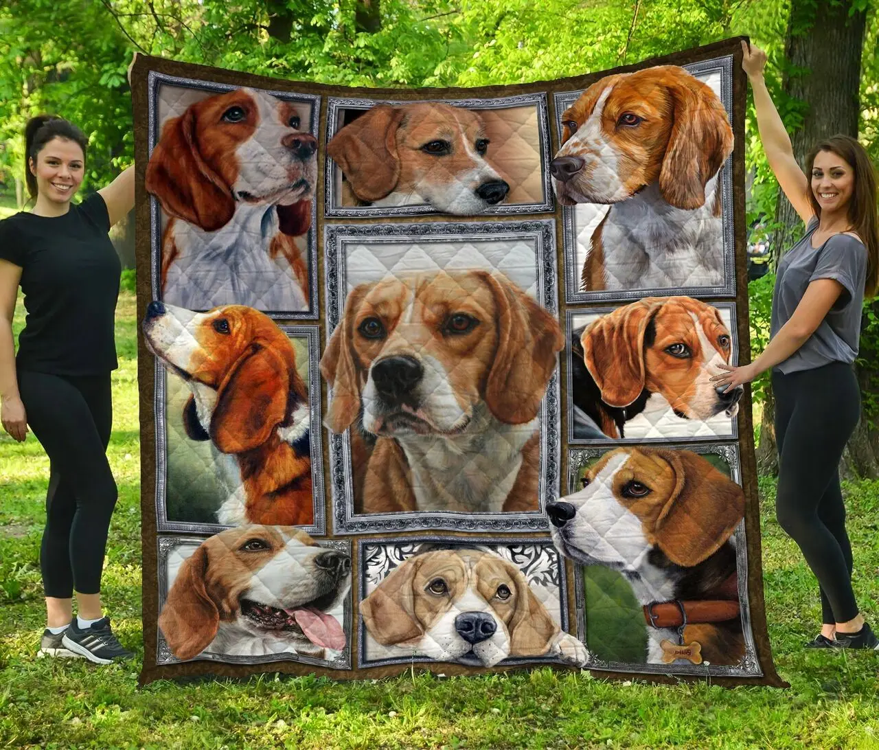 Beagle More Than Friend Quilt Blanket Dhc03011627Dd and Home Decor