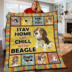 Beagle Quilt Blanket BBB080512HT and Home Decor