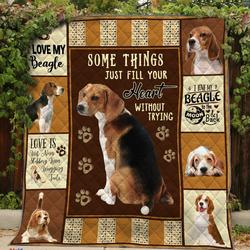 Beagle Rely On Me Quilt Pky and Home Decor