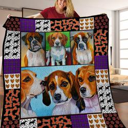 Beagles Jfj Quilt Jq and Home Decor