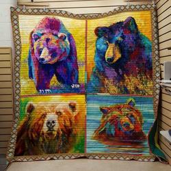Bear: Draw Quilt and Home Decor