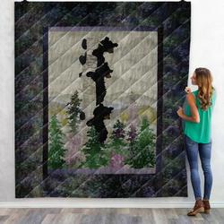 Bear HUR8042 3D Customized Quilt 2307 and Home Decor