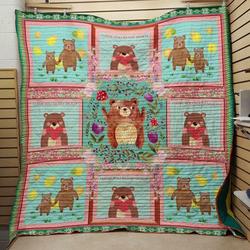Bear: I Love You Quilt and Home Decor