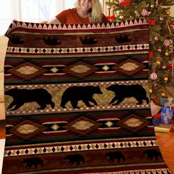 Bear Jfj Quilt Do and Home Decor