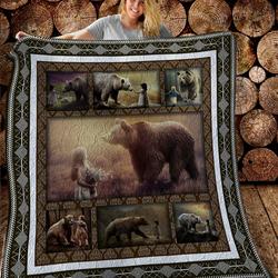 Bear Jfj Quilt Ke and Home Decor