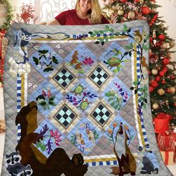 Bear Jfj Quilt Li and Home Decor