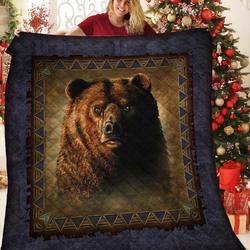 Bear Jfj Quilt Oj and Home Decor