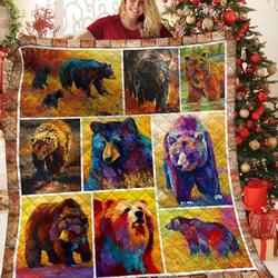 Bear Jfj Quilt Sy and Home Decor