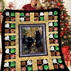Bear Jfj Quilt Zo and Home Decor
