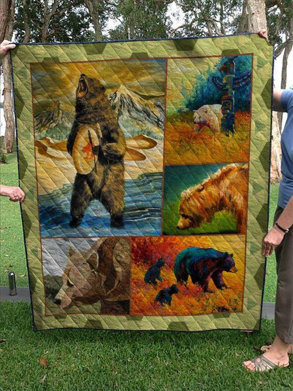 Bear Quilt V2 and Home Decor