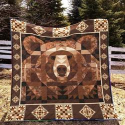 Bear Ye130704A Tbg Quilt Blanket and Home Decor