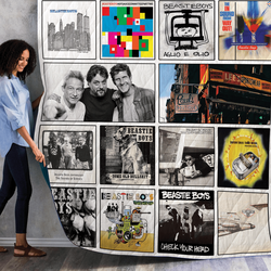 Beastie Boys Albums Quilt Blanket 01 and Home Decor