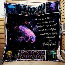 Beautiful And Mysterious Jellyfish Ah Quilt Derqul and Home Decor