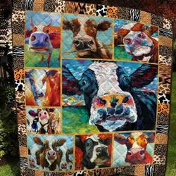 Beautifull Heifer Quilt Abg3566 Fuct1908 and Home Decor