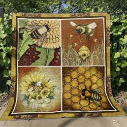 Bee Cg170701 Quilt Blanket and Home Decor
