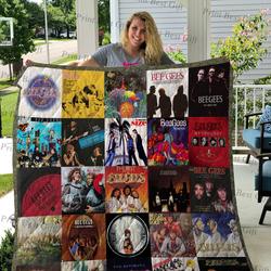 Bee Gees Albums Cover Poster Quilt 2 and Home Decor